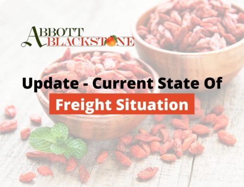 Update – Current State Of Freight Situation